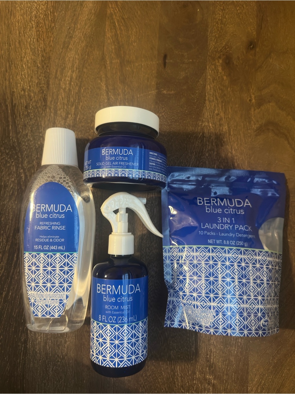 Blue Citrus Kids Bath & Laundry Bundle - Blue